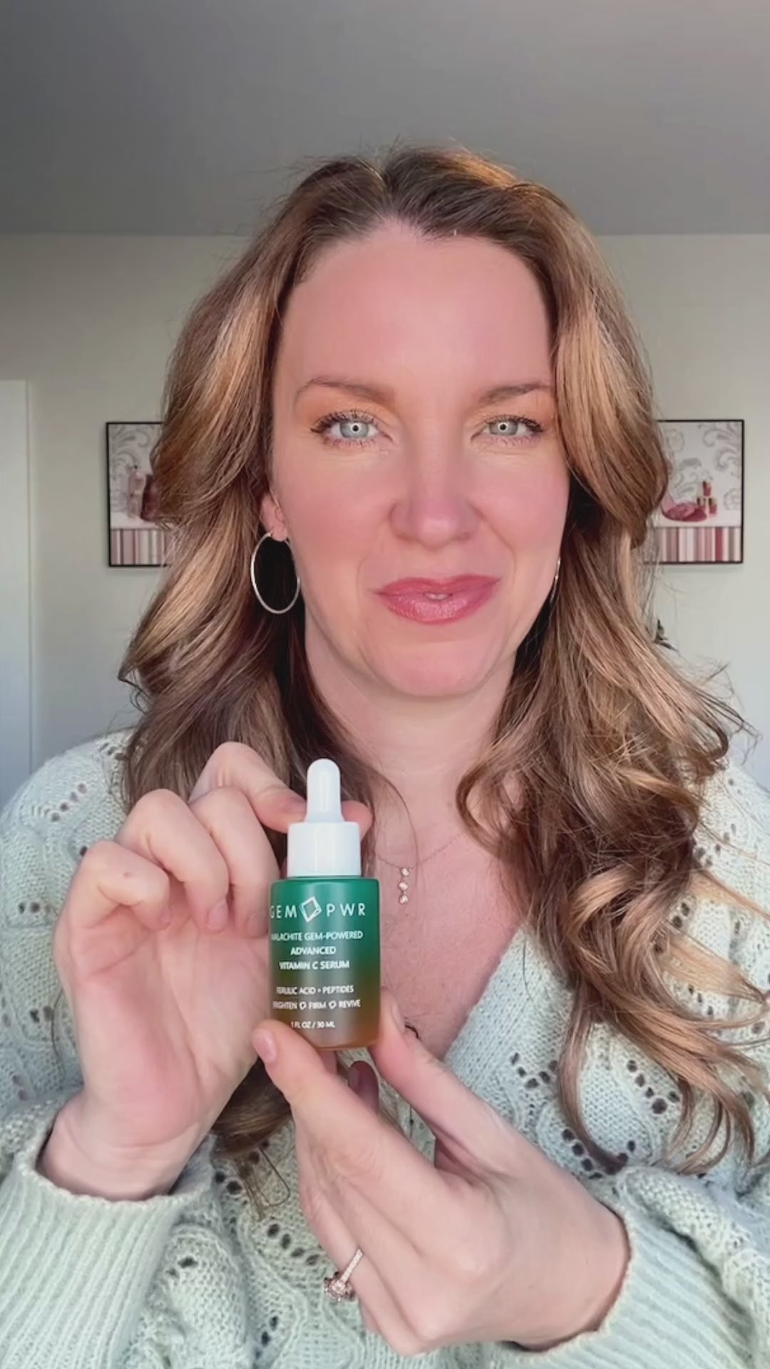 GEM PWR Vitamin C Face serum user experience. Positive Energy.