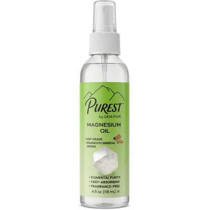 PUREST Magnesium Oil Spray 4 fl oz 2-Pack